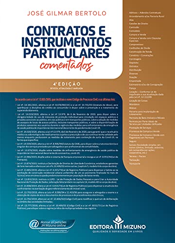 Capa de Contratos E Instrumentos Particulares Comentados