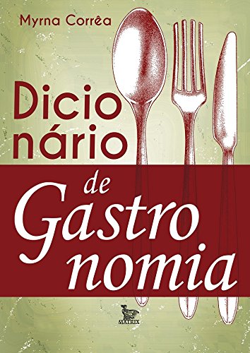Capa de Dicionário de Gastronomia