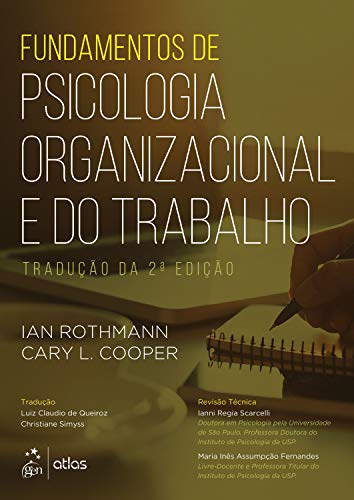 Capa de Fundamentos de Psicologia Organizacional e do Trabalho