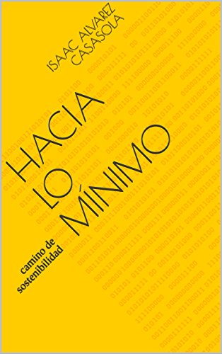Capa de Hacia lo mínimo: camino de sostenibilidad (Spanish Edition)