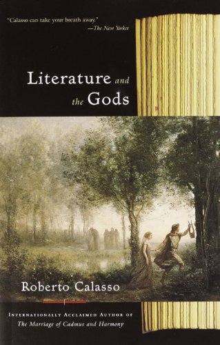 Capa de Literature and the Gods (Vintage International) (English Edition)
