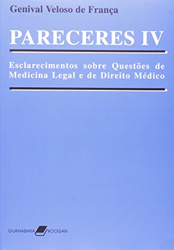 Capa de Pareceres IV