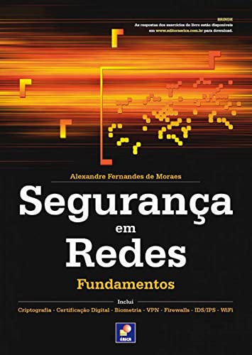 Capa do livro Segurança em redes: Fundamentos: Fundamentos por Alexandre Fernandes de Moraes